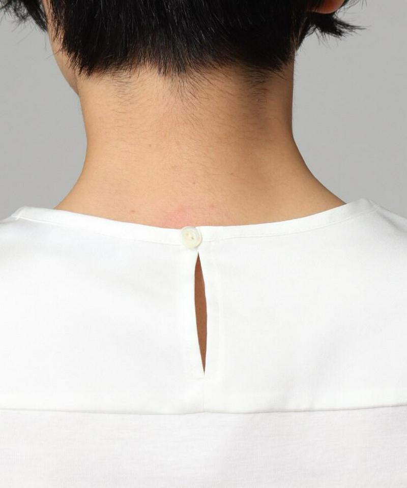 【洗える】前後差スムースタンクトップ