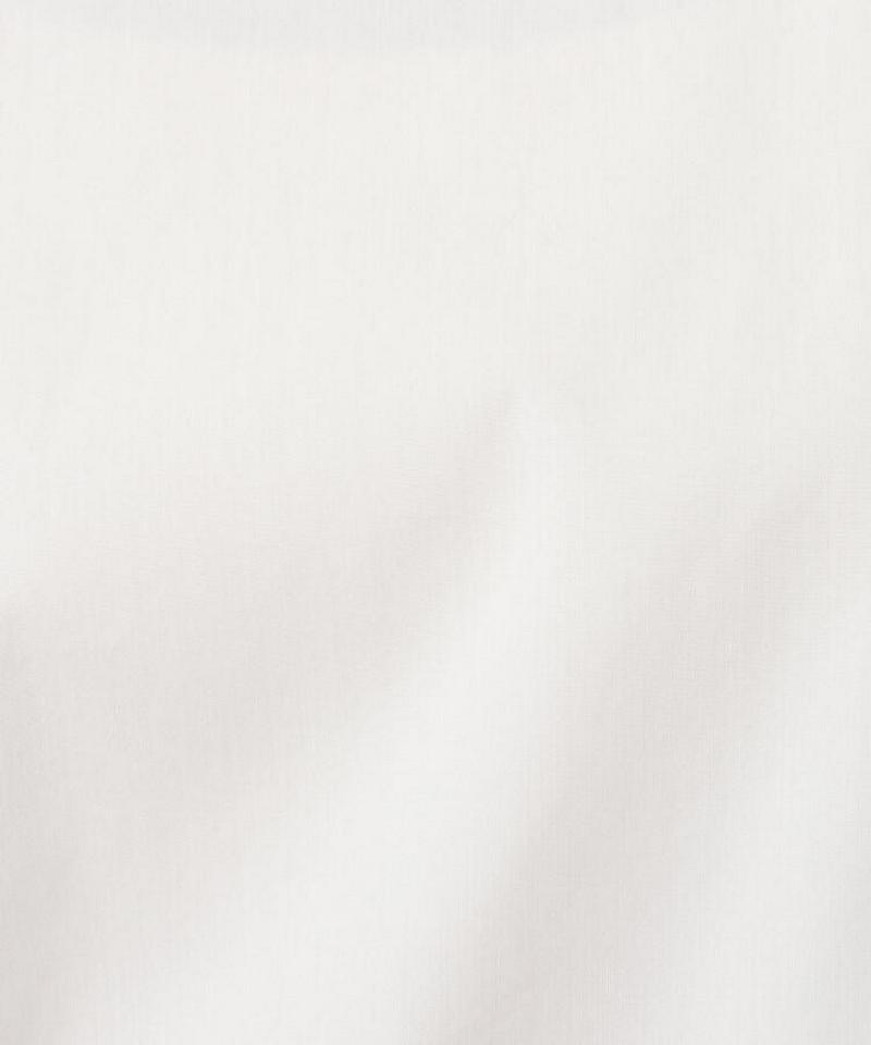 【洗える】タイプライターパフスリーブブラウス