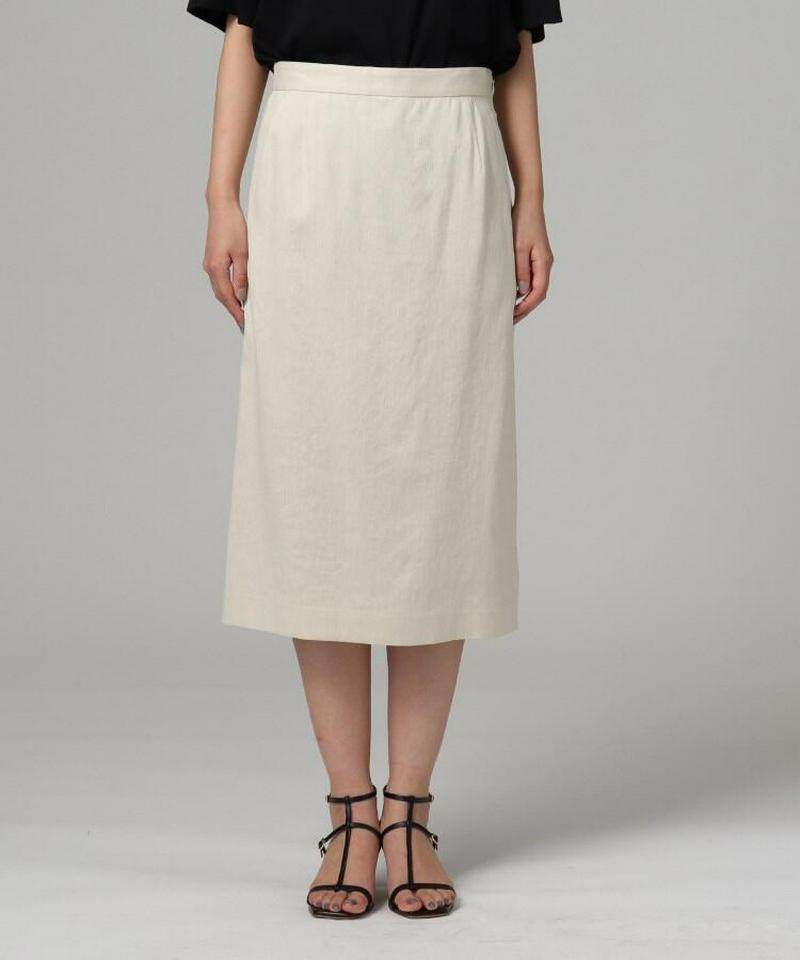 麻ブレンドナロースカート