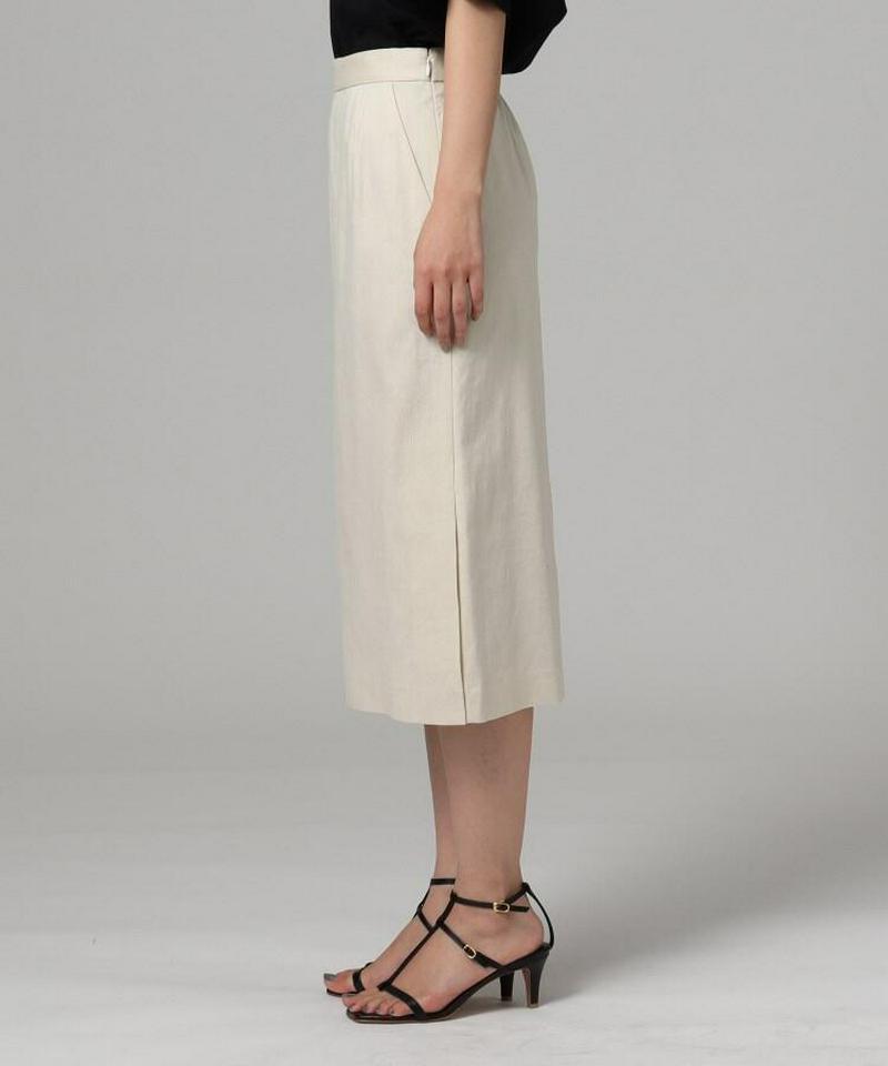 麻ブレンドナロースカート