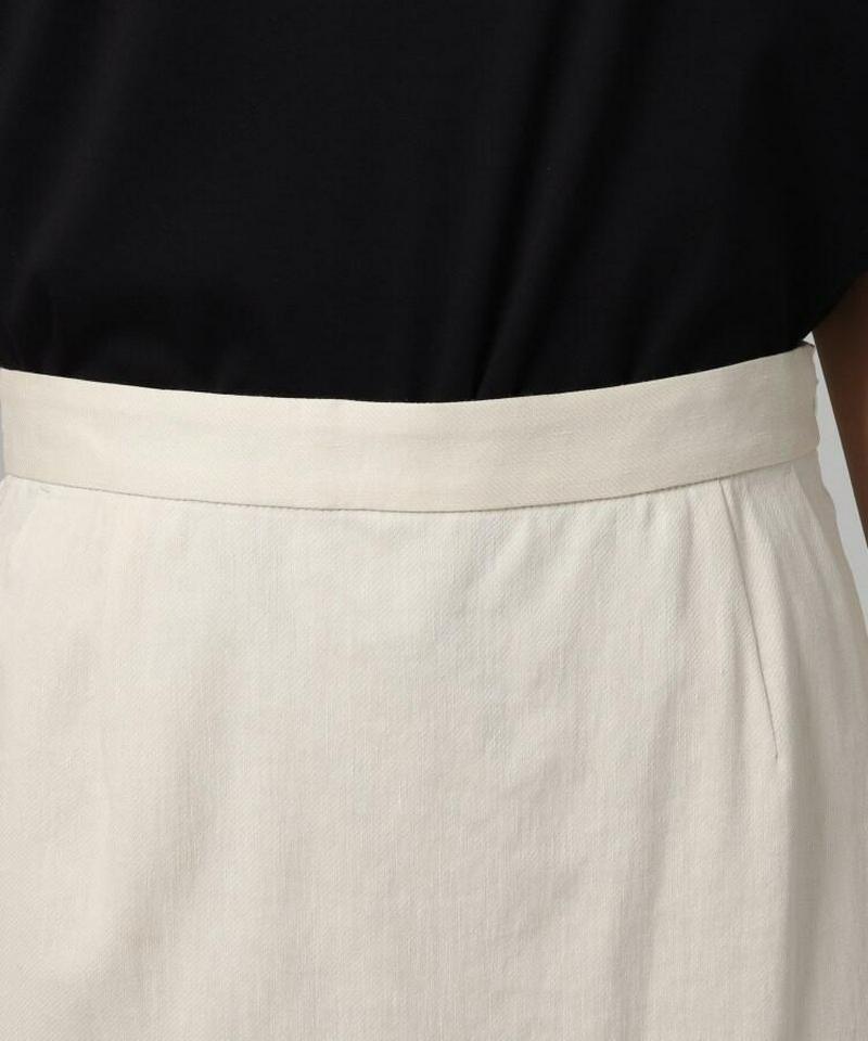 麻ブレンドナロースカート