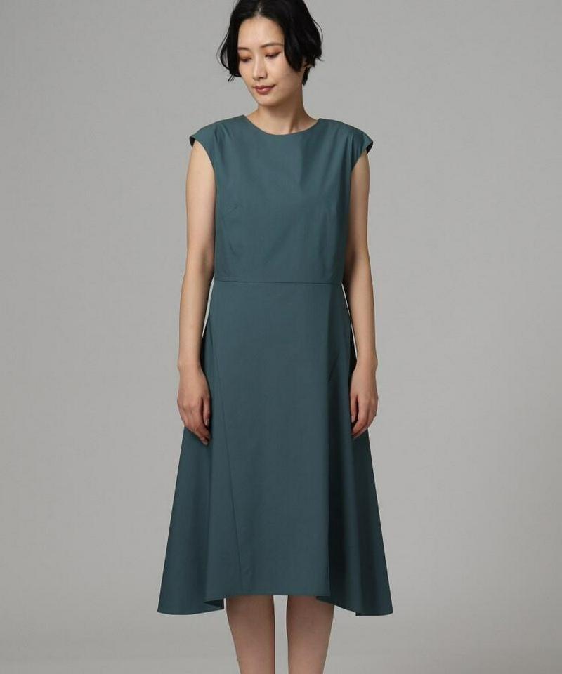 【洗える】タイプライターノースリーブワンピース