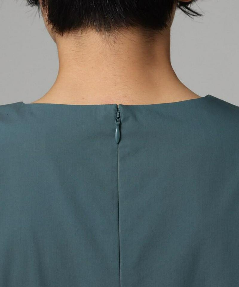 【洗える】タイプライターノースリーブワンピース