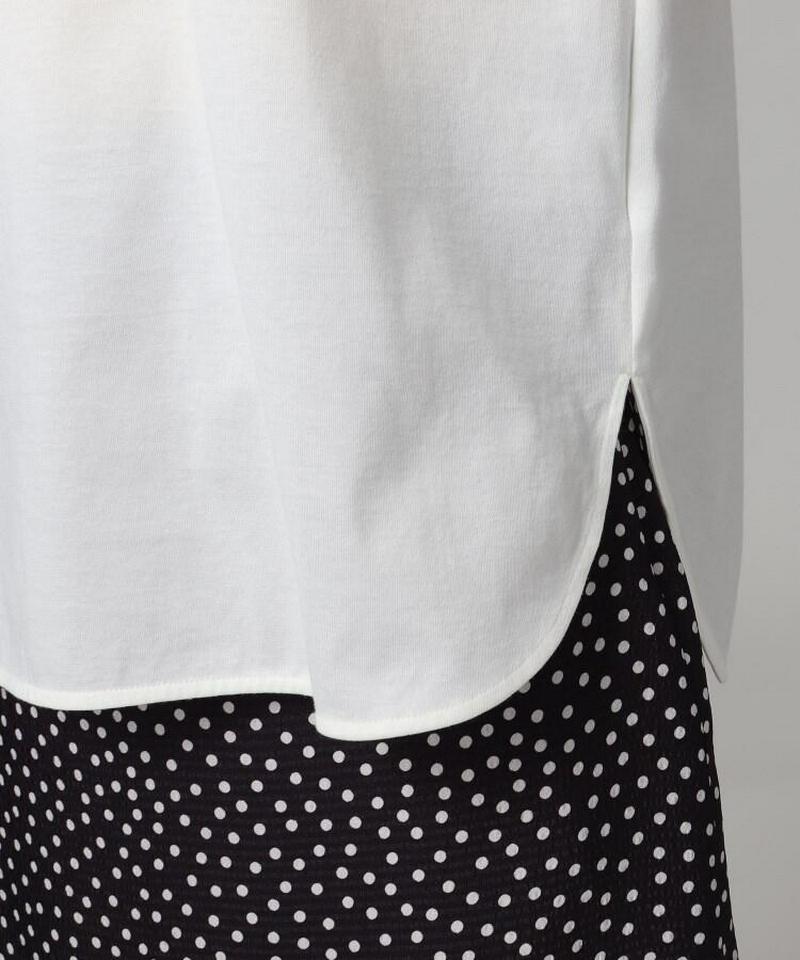 レースコットンブラウス