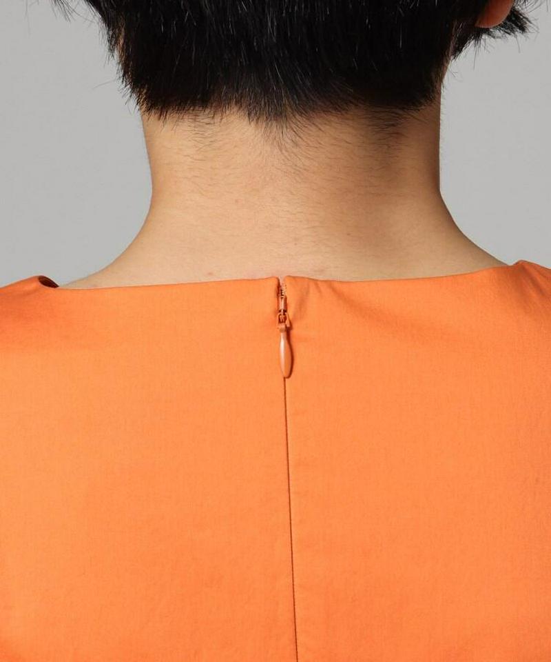 【洗える】コットンノースリーブワンピース