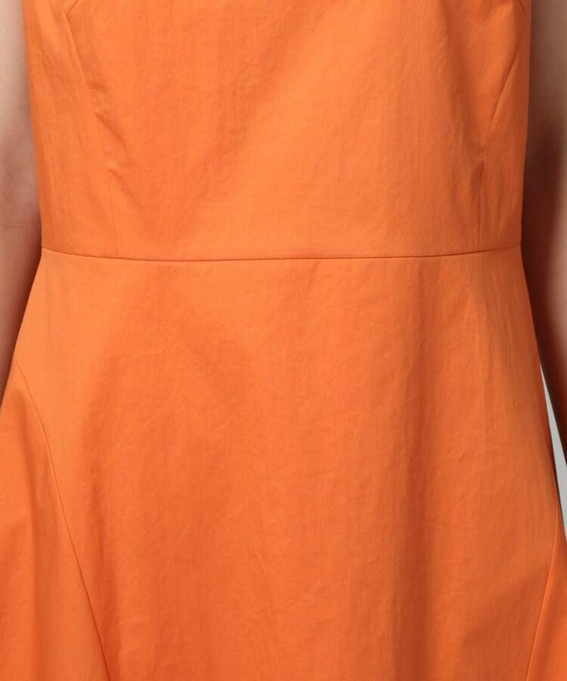 【洗える】コットンノースリーブワンピース