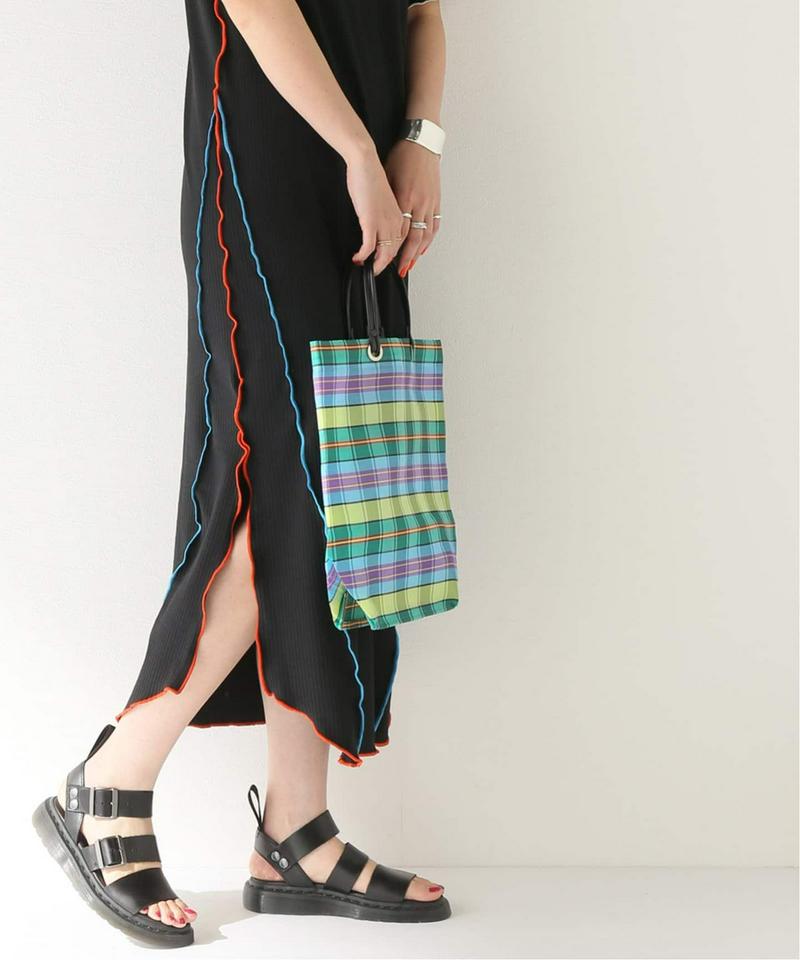 【NOMA t.d.】Rib Long Dress：ワンピース