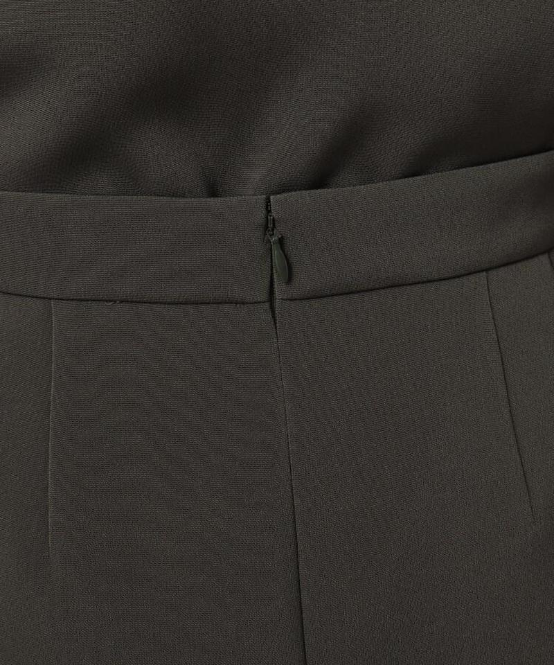 【洗える】ダブルクロスタイトスカート