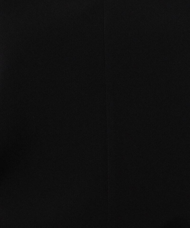 【洗える】ダブルクロススリットネックブラウス