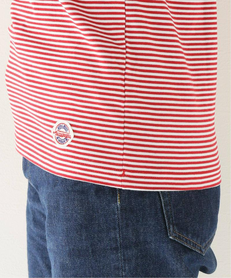 【MERRY GARDEN / メリーガーデン】7oz BORDER TEE：Tシャツ◆（JOURNAL STANDARD re