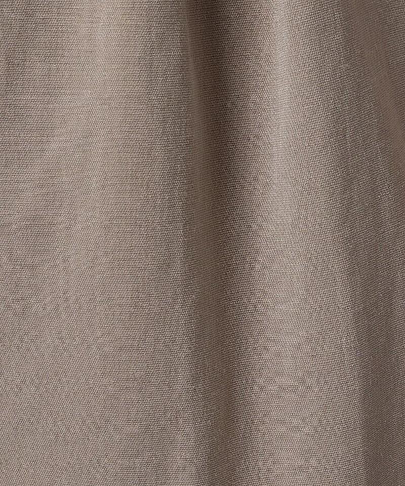 【洗える】セミワイドタックパンツ