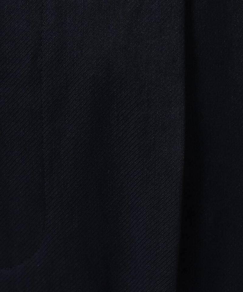 麻ブレンドテーパードパンツ