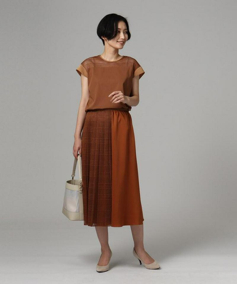 レースコットンブラウス