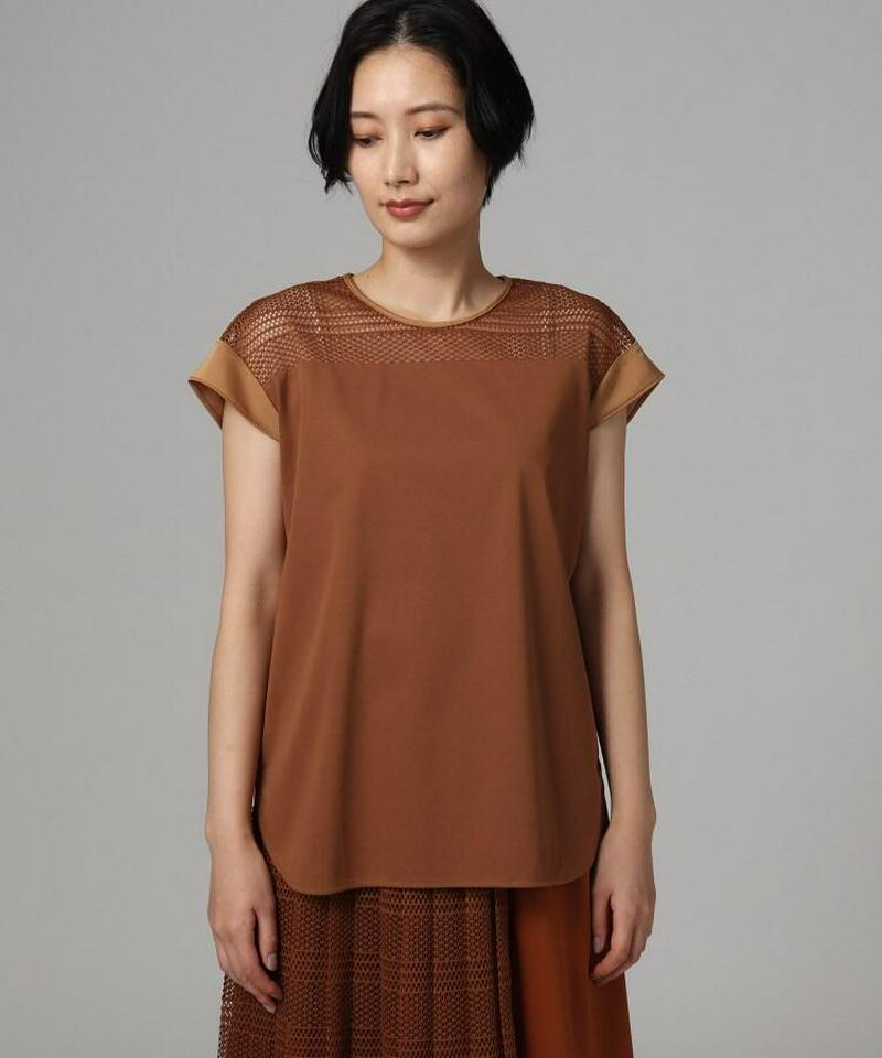 レースコットンブラウス