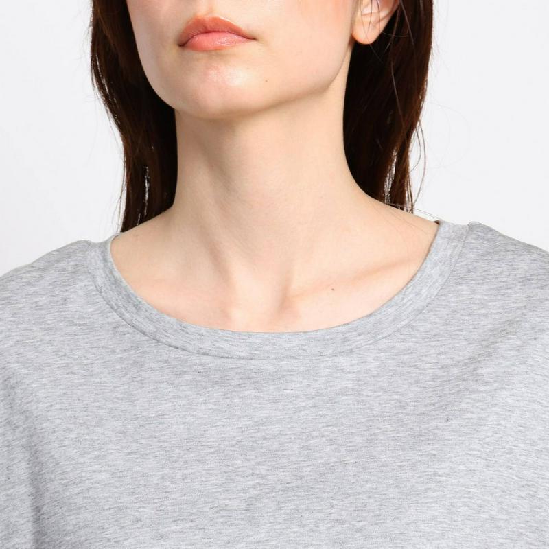 【Ｌサイズ別注／マシンウォッシュ】スムースクルーネックＴシャツ