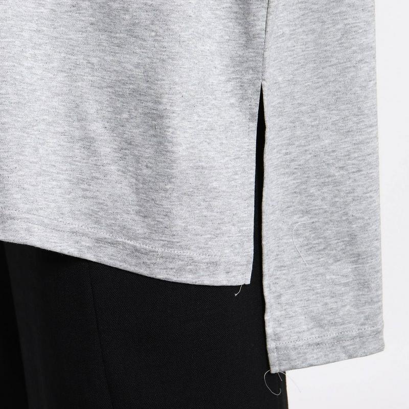 【Ｌサイズ別注／マシンウォッシュ】スムースクルーネックＴシャツ