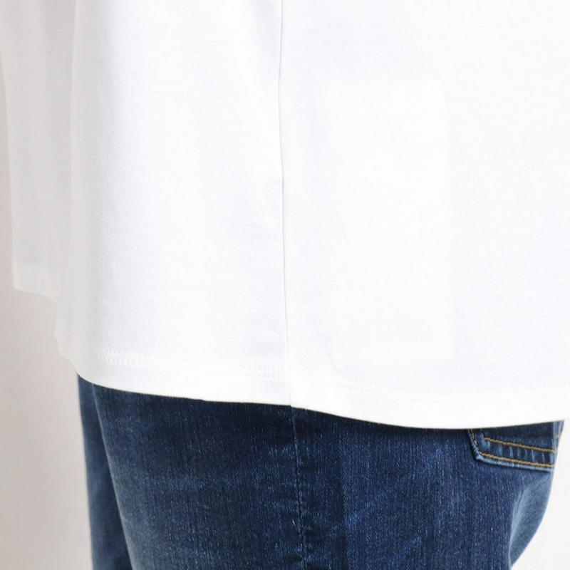 【洗える】プリントロゴＡラインＴシャツ