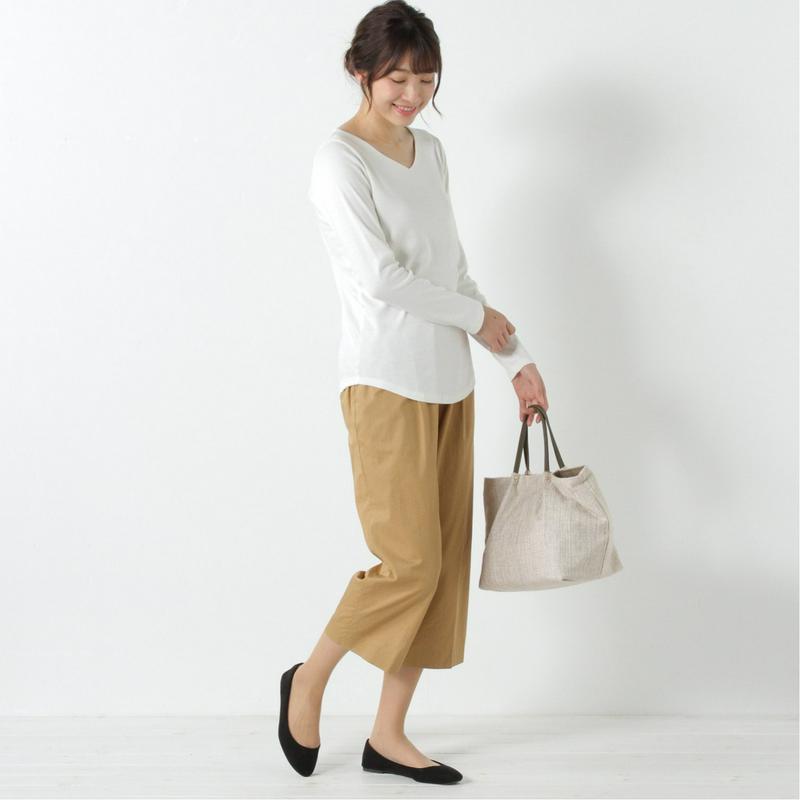 フライスＶネックＴシャツ【Ｍ～４Ｌ】