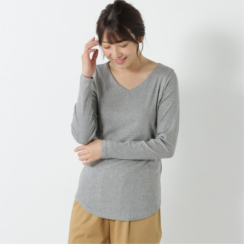 フライスＶネックＴシャツ【Ｍ～４Ｌ】