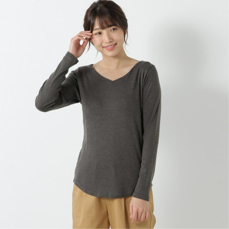 フライスＶネックＴシャツ【Ｍ～４Ｌ】