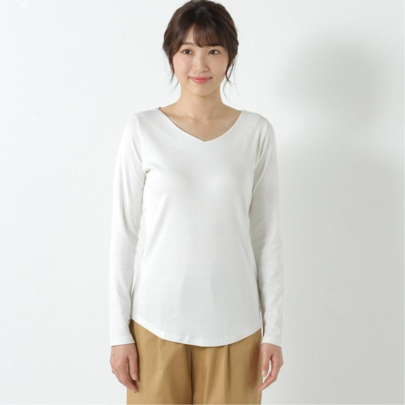 フライスＶネックＴシャツ【Ｍ～４Ｌ】