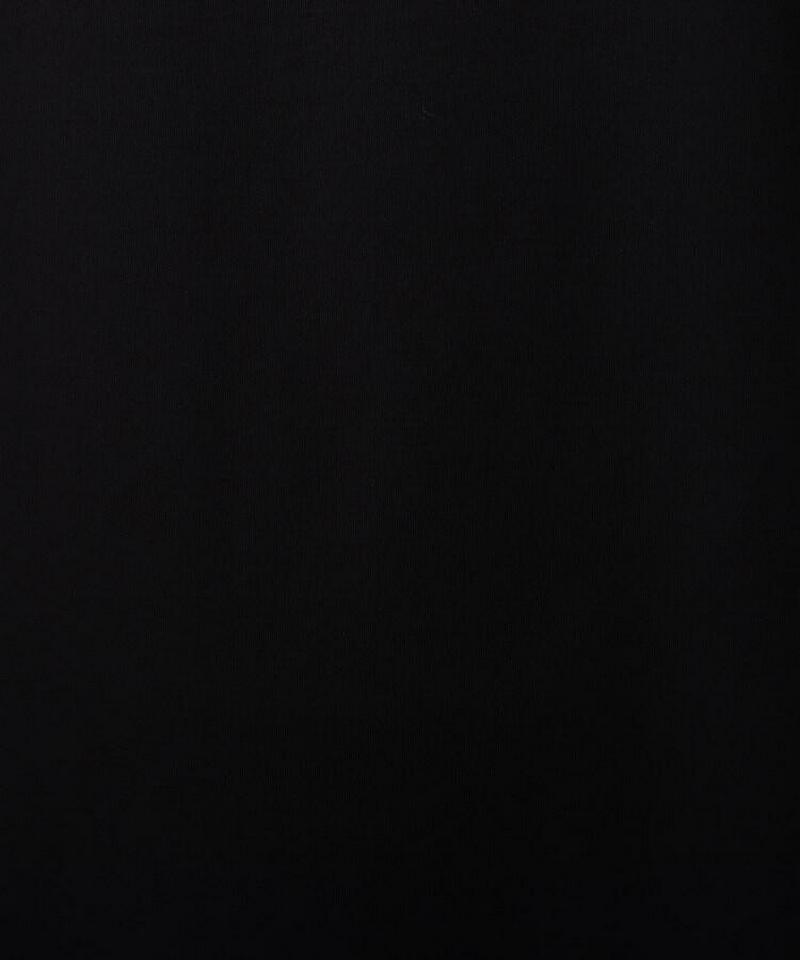 【洗える】裾レーススムースコットンワンピース