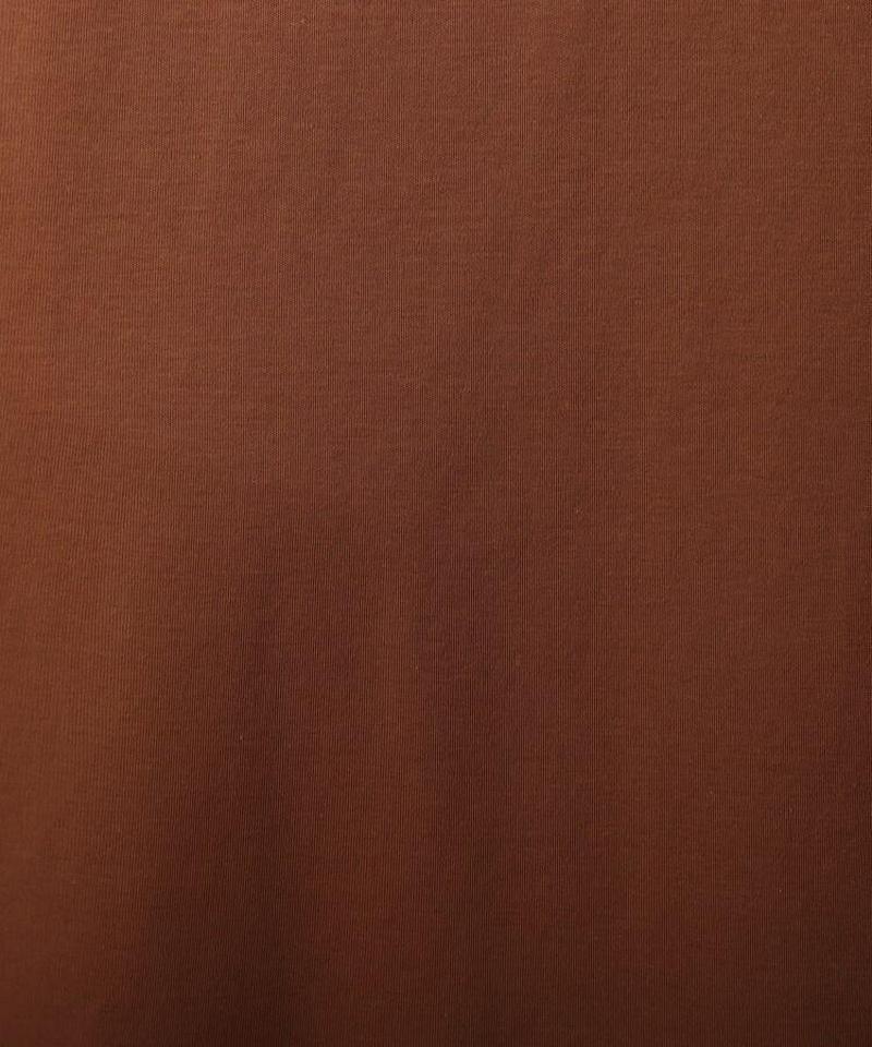 【洗える】裾レーススムースコットンワンピース