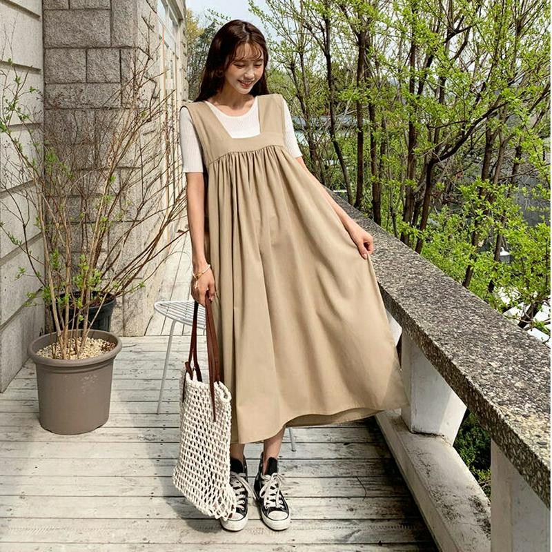 2TYPEスリーブレスワンピース・全4色・t59004 レディース 【ops】【ワンピース ロング ロングワンピース チェック 