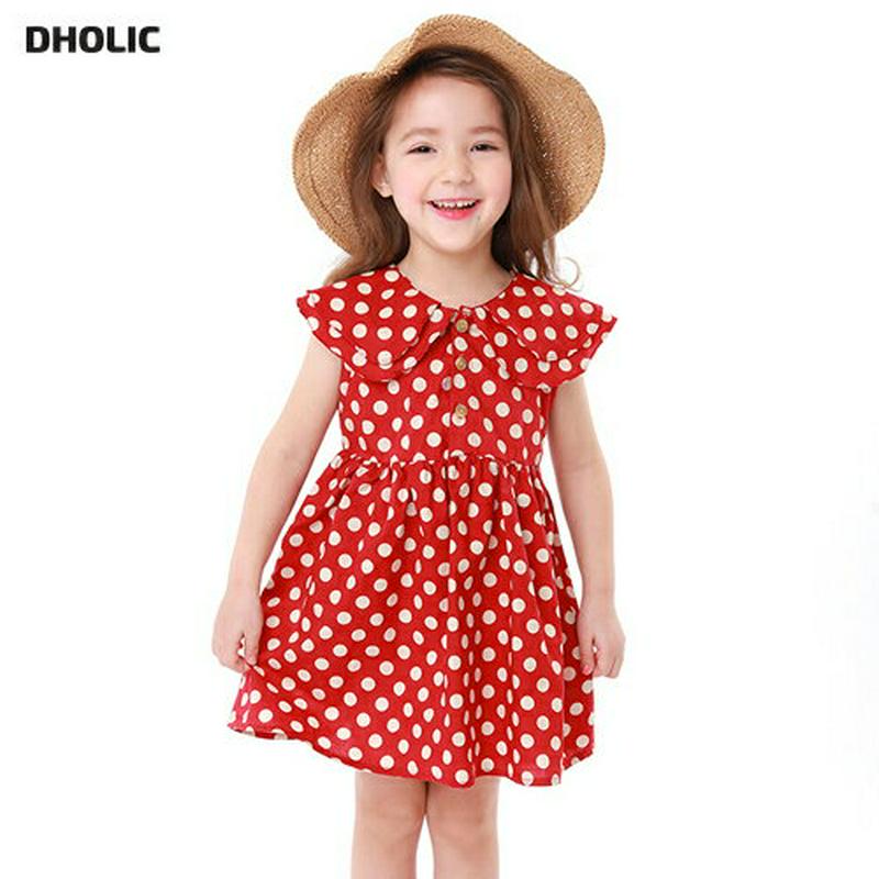 ダブルカラードットワンピース・p001400 キッズ【3~8才】【ops】【ワンピース ドット キャップスリーブ カジュアル ガーリー 可愛い かわいい 女の子 こども 子供服 こども服】【KIDS】