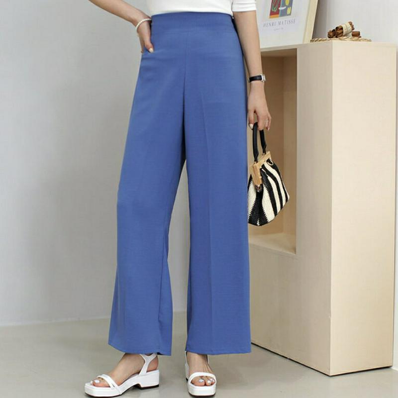 バックゴムロングワイドパンツ・全3色・t61897 レディース【pt】【パンツ ワイドパンツ ロングパンツ ロング ワイド パン