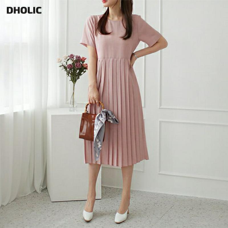 プリーツワンピース・全3色・b61891 レディース【ops】【ワンピース ミディ丈 ミディワンピース プリーツ プリーツワンピ