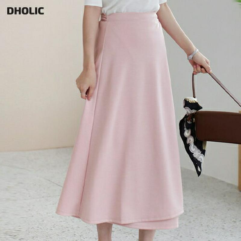 ラップフレアスカート・全2色・t61900 レディース【sk】【スカート ロング ロングスカート フレア フレアスカート ラップ