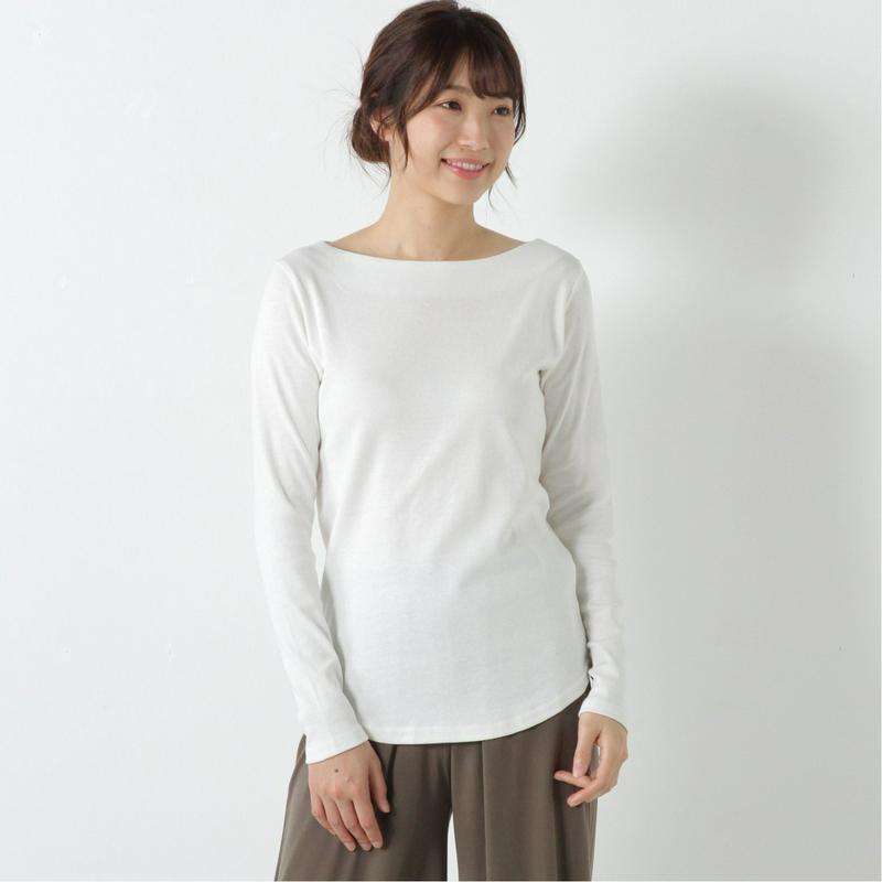 フライスボートネックＴシャツ【Ｍ～４Ｌ】