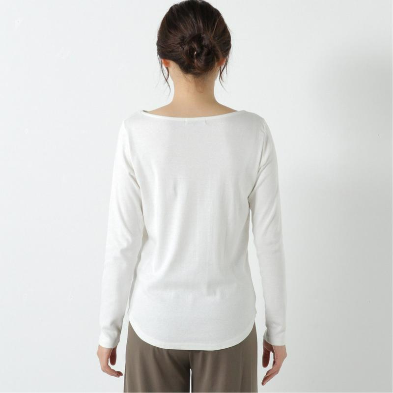 フライスボートネックＴシャツ【Ｍ～４Ｌ】