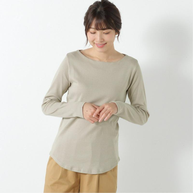 フライスボートネックＴシャツ【Ｍ～４Ｌ】