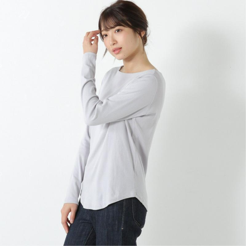 フライスボートネックＴシャツ【Ｍ～４Ｌ】