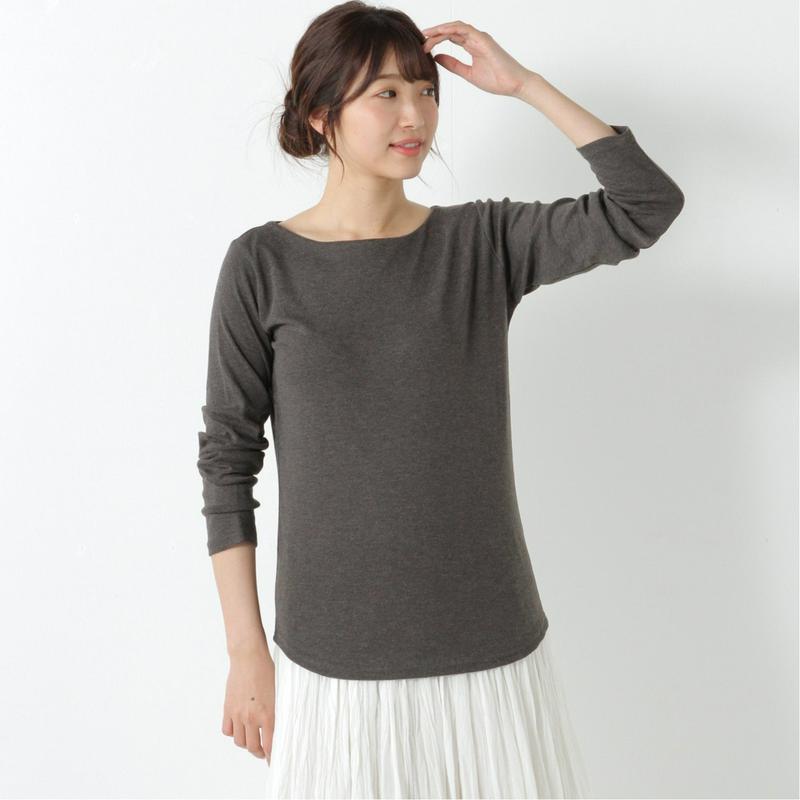 フライスボートネックＴシャツ【Ｍ～４Ｌ】