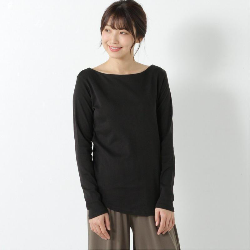 フライスボートネックＴシャツ【Ｍ～４Ｌ】