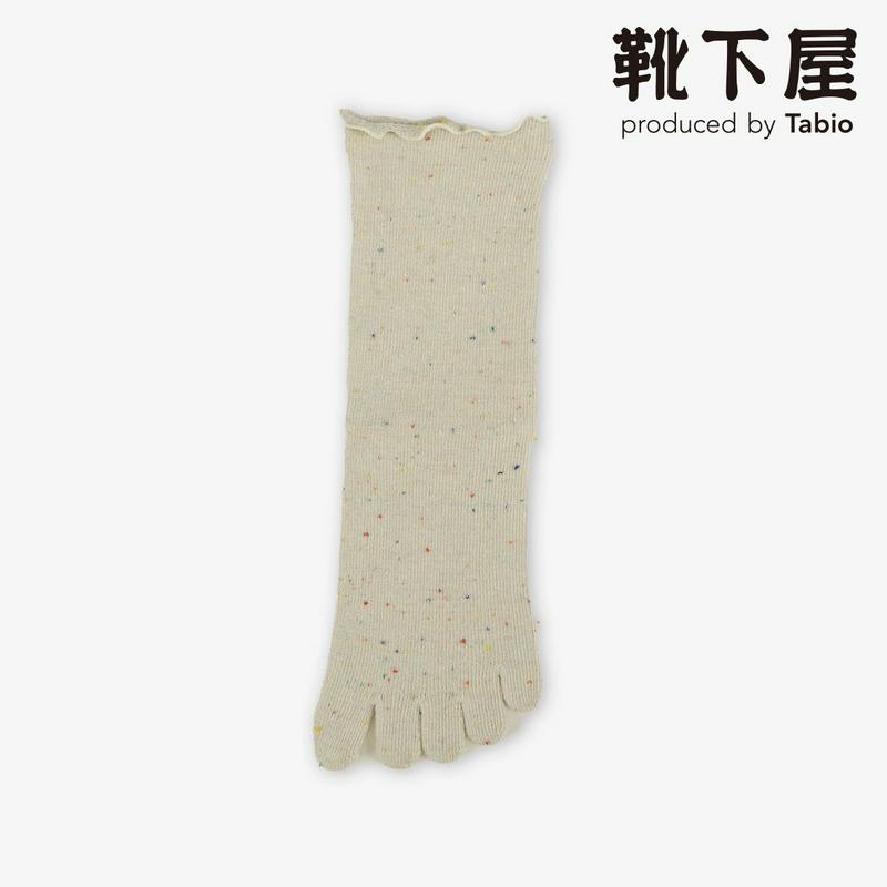 【全品送料無料～6/26 09:59迄】【あす楽】【公式 Tabio】 杢ネップ五本指ショートソックス / 靴下屋 靴下 タビオ くつ下 5本指 五本指 ソックス 五本指ソックス 履き口ゆったり ショート レディース 日本製