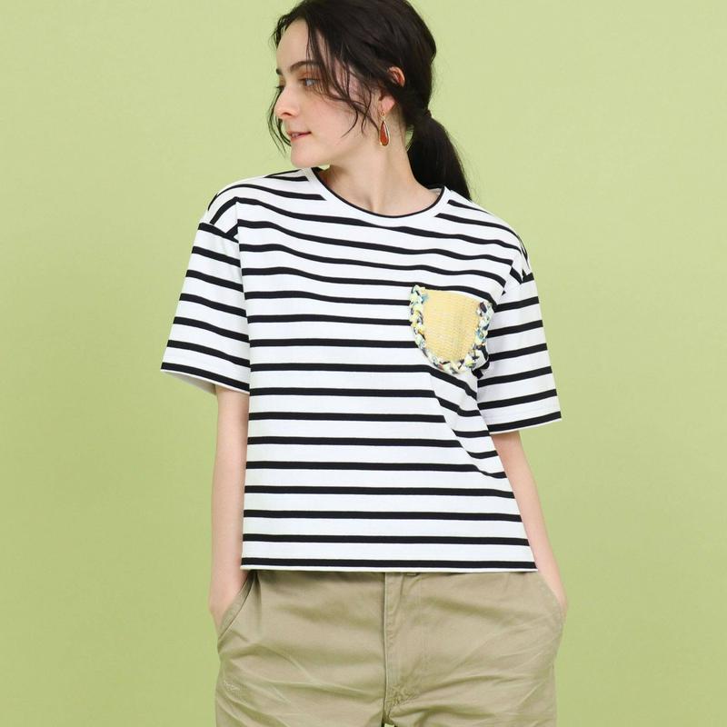 ｌｅｕｒ　ｌｏｇｅｔｔｅ　デザインポケットＴシャツ（ａｎａｔｅｌｉｅｒ／アナトリエ）