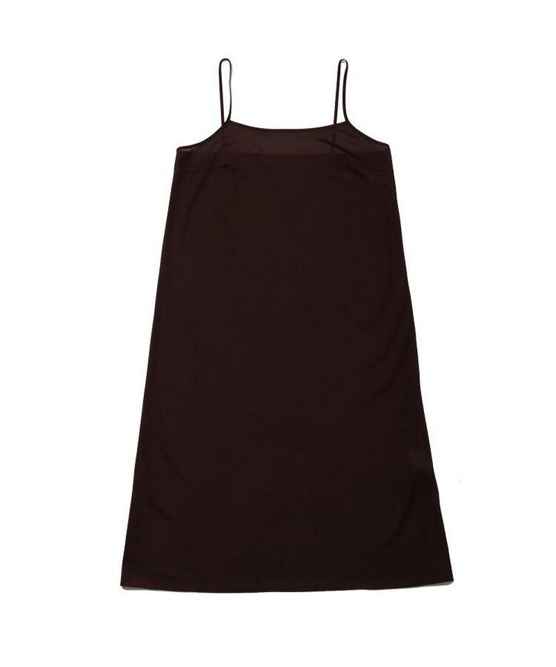 【洗える】ドットプリントロングワンピース