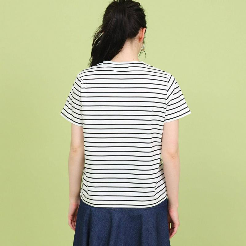 【手洗い可】刺しゅうポケットＴシャツ