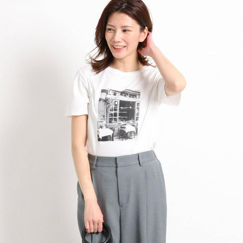 【洗える】フォトプリントＴシャツ