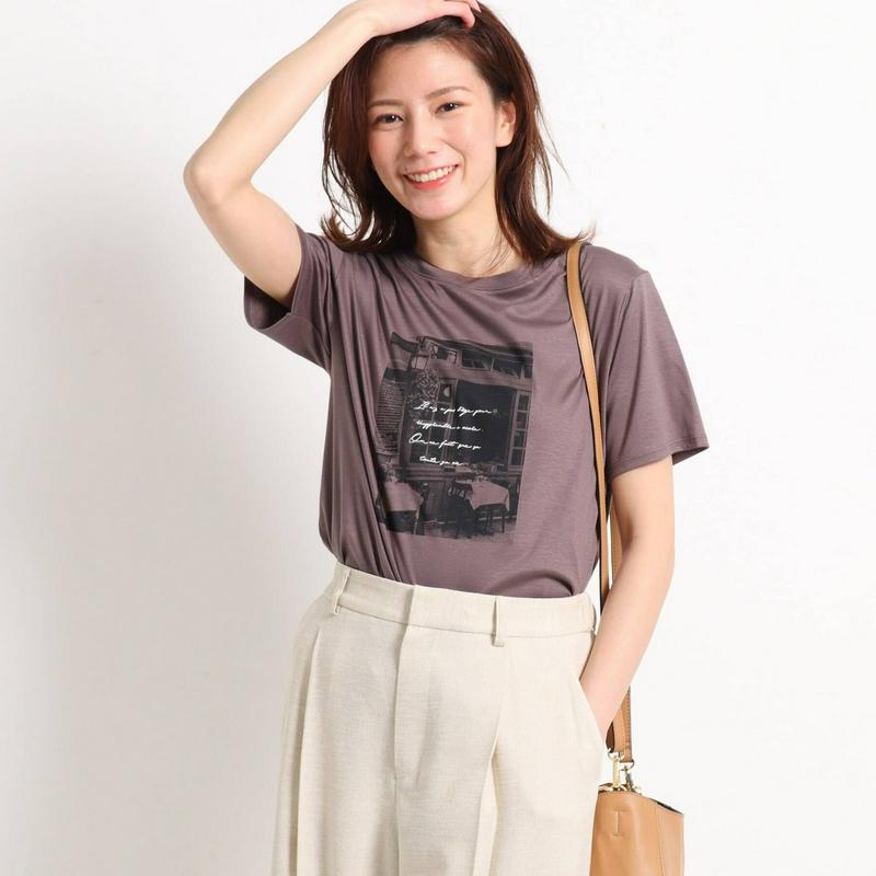 【洗える】フォトプリントＴシャツ