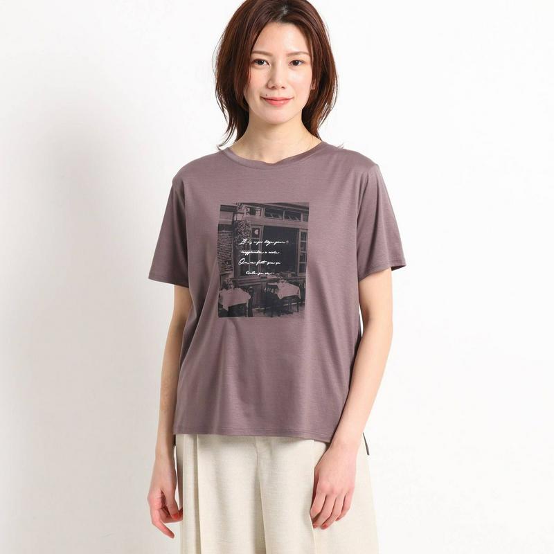 【洗える】フォトプリントＴシャツ