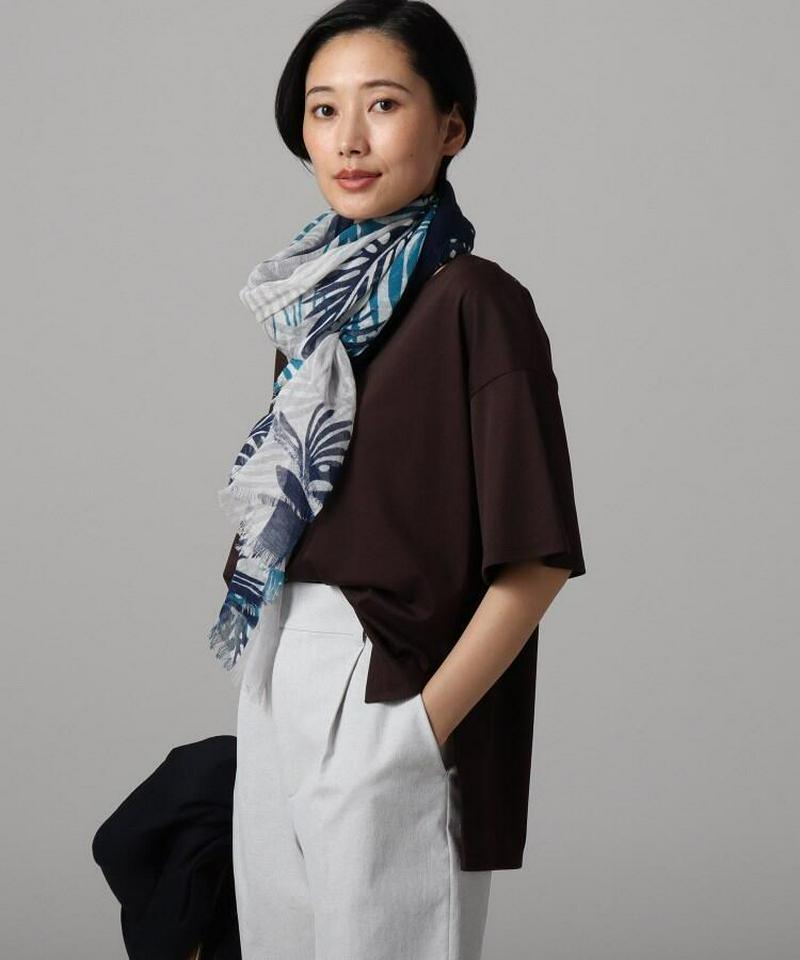 【洗える】バックレーススムースカットソー