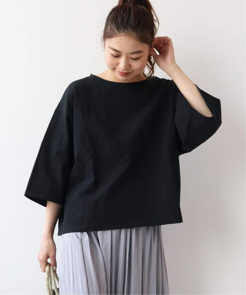 バスクシャツクルーネックTEE◆（JOURNAL STANDARD relume）