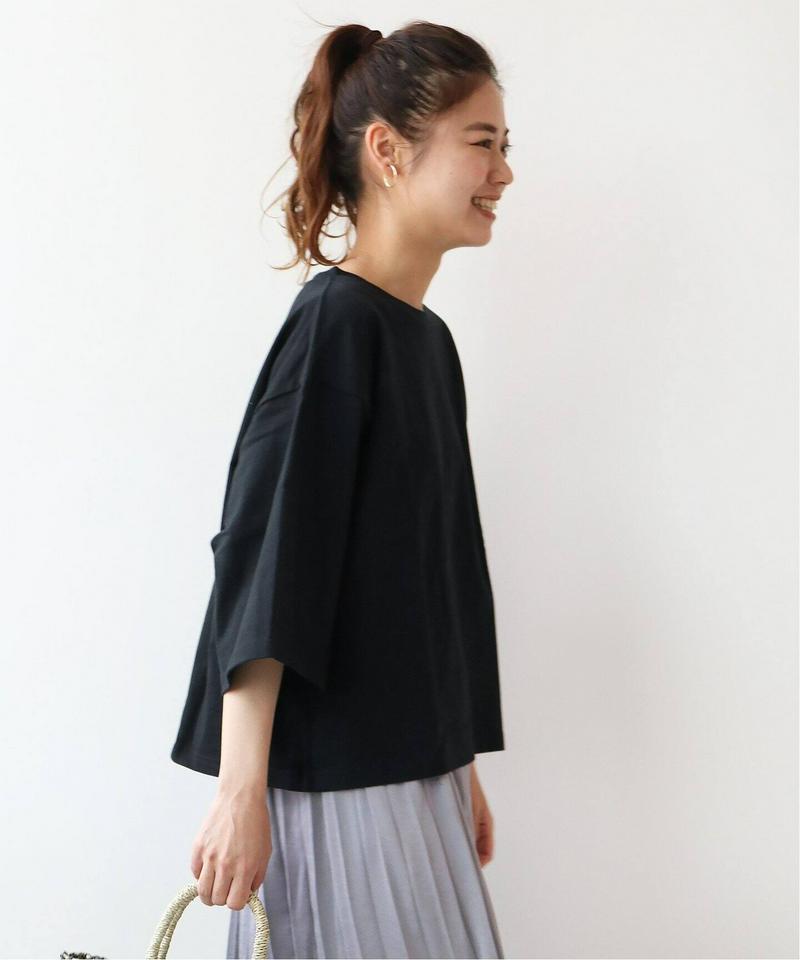 バスクシャツクルーネックTEE◆（JOURNAL STANDARD relume）