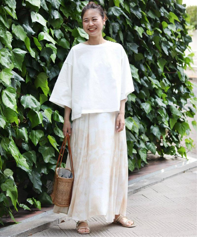 バスクシャツクルーネックTEE◆（JOURNAL STANDARD relume）