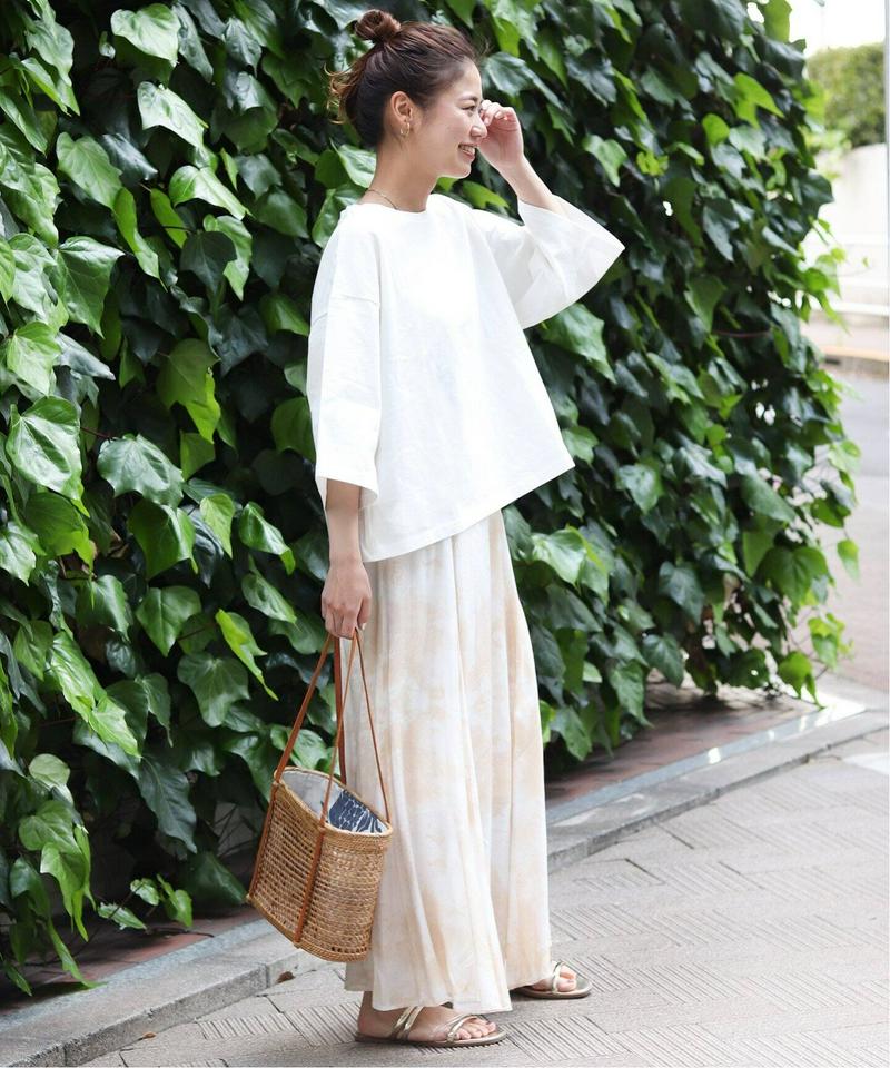 バスクシャツクルーネックTEE◆（JOURNAL STANDARD relume）